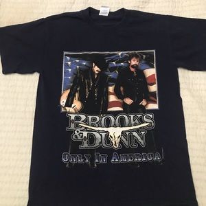 Rare Brooks And Dunn concert t shirt